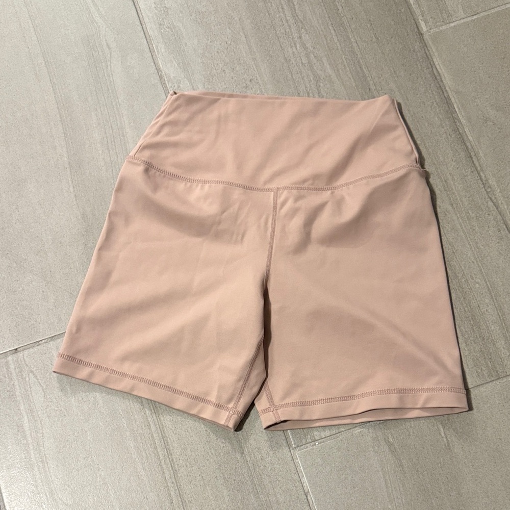 Women's Blush High-Waisted Bike Shorts